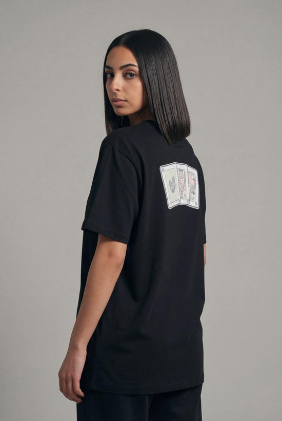 T-shirt noir DIOR et Kenny Scharf