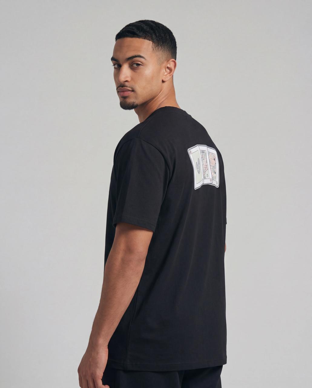 T-shirt noir DIOR et Kenny Scharf