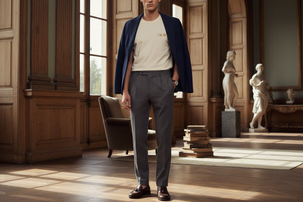 Luxury Fashion Is Slowing Down — And That’s Exactly Why T-Shirts Are Taking Over Menswear