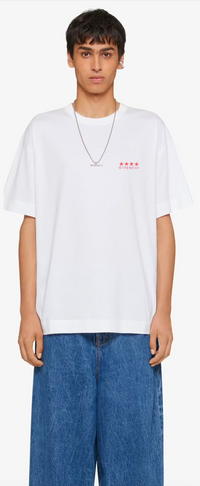T-shirt Givenchy 4G en coton blanc