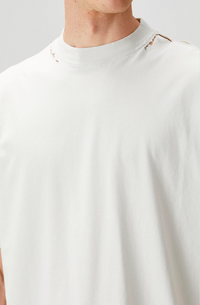 Logo Balenciaga Security Tape Blanc