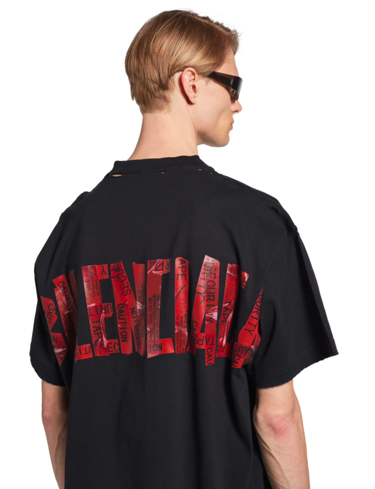 Logo Balenciaga Security Tape