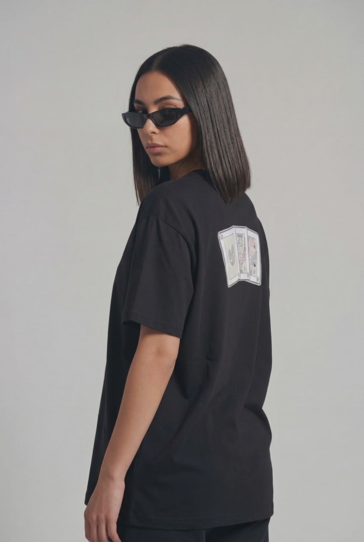 T-shirt noir DIOR et Kenny Scharf 