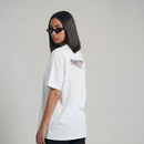 T-shirt blanc Balenciaga pour campagne politique